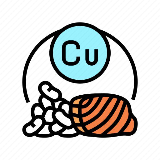 Cu, healthy, vitamin, mineral, medical, complex icon - Download on Iconfinder
