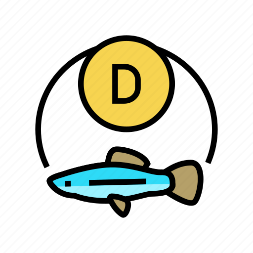 D, vitamin, fish, mineral, medical, complex icon - Download on Iconfinder