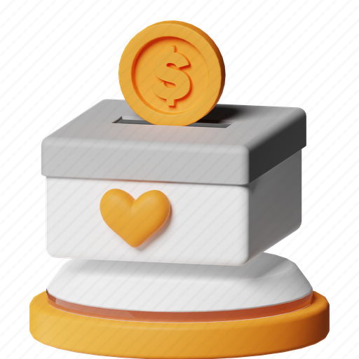 Donation, charity, donate, care, coins, money, finance icon - Download on Iconfinder
