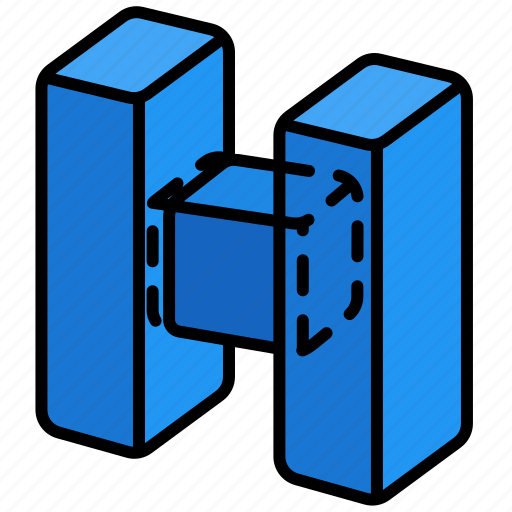 3d, model, lodge, volume, design, geometric, cube icon - Download on Iconfinder