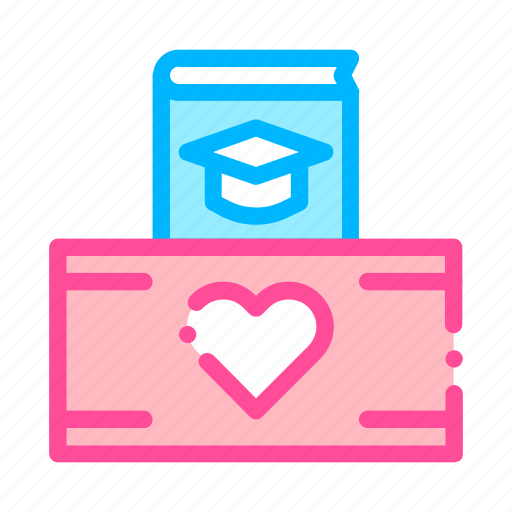 Box, study, support, volunteers icon icon - Download on Iconfinder