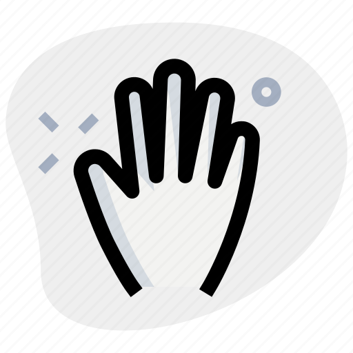 Back, hand, five, vote, poll icon - Download on Iconfinder