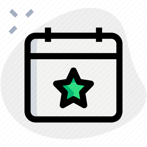 Calendar, star, vote, poll icon - Download on Iconfinder