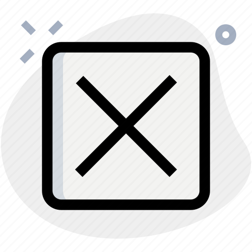 Cross, vote, poll, cancel icon - Download on Iconfinder