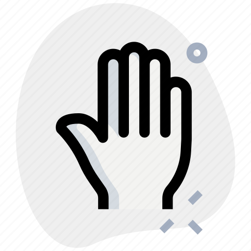 Finger, five, vote, poll icon - Download on Iconfinder