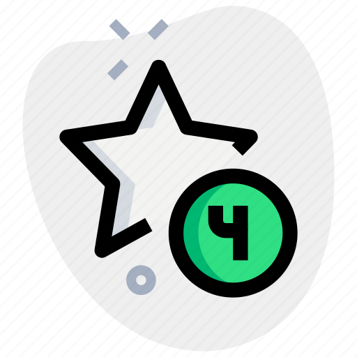 Star, four, vote, poll icon - Download on Iconfinder