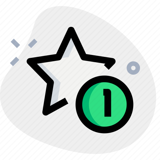 Star, one, vote, poll icon - Download on Iconfinder