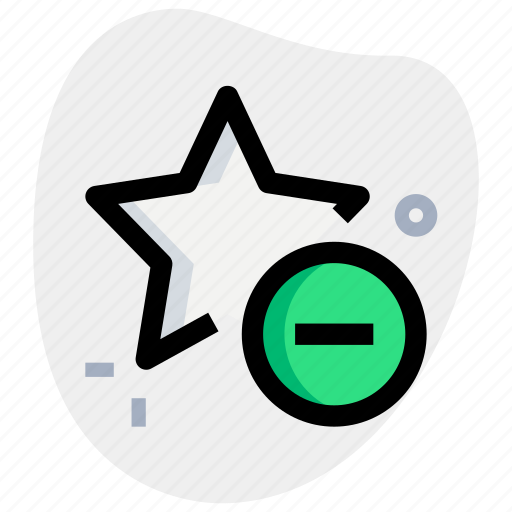 Star, remove, vote, poll icon - Download on Iconfinder