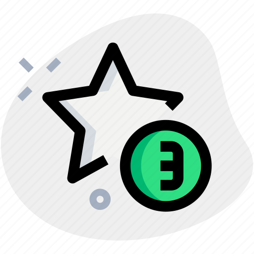 Star, three, vote, poll icon - Download on Iconfinder
