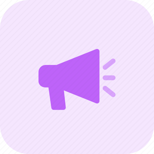 Megaphone, speaker, announcement, vote icon - Download on Iconfinder