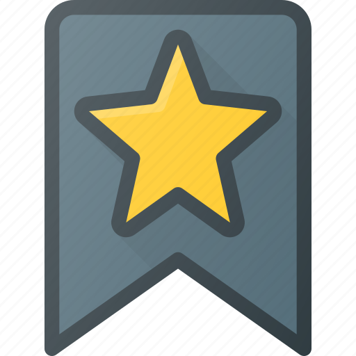 Awward, badge, bookmark, favorit, reward, star icon - Download on Iconfinder