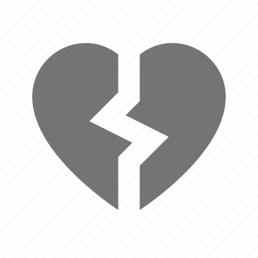 Heart, broken heart icon - Download on Iconfinder