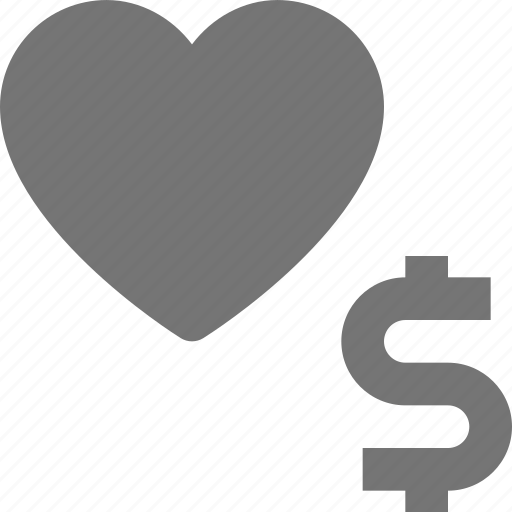 Heart, like, money icon - Download on Iconfinder