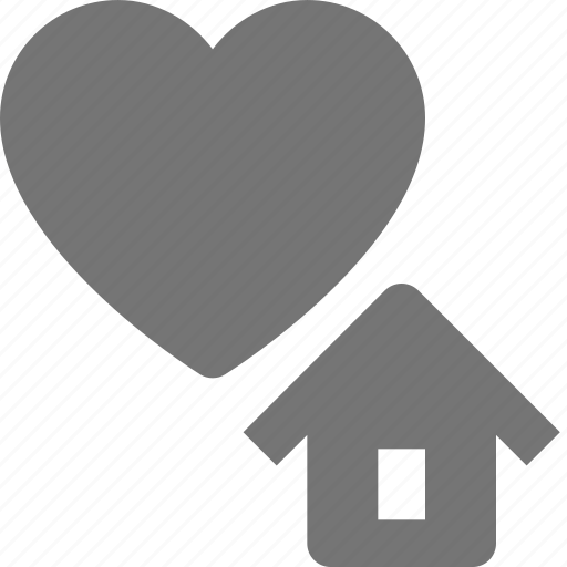 Heart, home, house, like icon - Download on Iconfinder