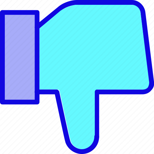 Dislike, follow, follower, gesture, hand, reward, thumbs down icon - Download on Iconfinder