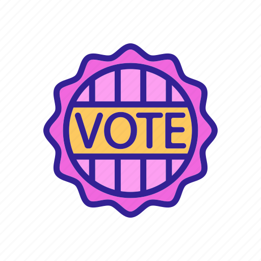 Contour, elections, hand, ok, vote, voting, web icon - Download on Iconfinder