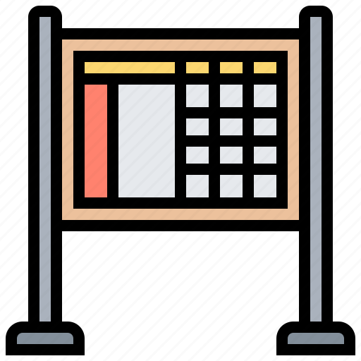 Board, outcome, results, score, voting icon - Download on Iconfinder