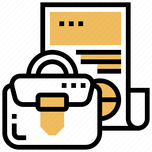 Briefcase, document, file, information, paperwork icon - Download on Iconfinder