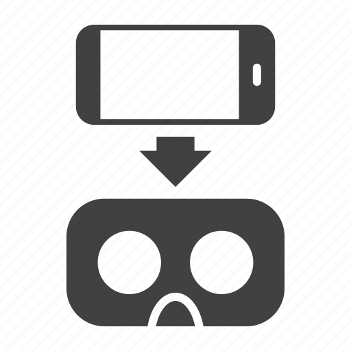 Glasses, mobile, reality, smartphone, virtual, vr icon - Download on Iconfinder