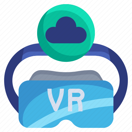 Cloud, vr, glasses, virtual, reality, augmented, electronic icon - Download on Iconfinder