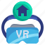 home, vr, glasses, virtual, reality, augmented, electronic 