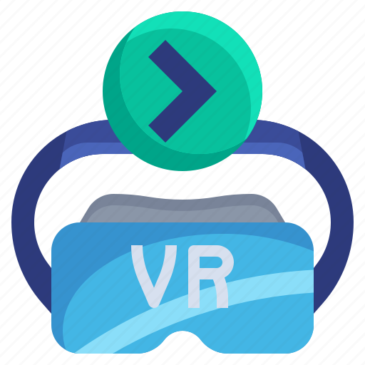 Next, vr, glasses, virtual, reality, augmented, electronic icon - Download on Iconfinder