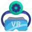 setting, vr, glasses, virtual, reality, augmented, electronic 