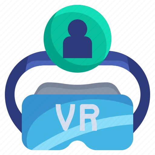 User, vr, glasses, virtual, reality, augmented, electronic icon - Download on Iconfinder