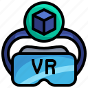 3d, vr, glasses, virtual, reality, augmented, electronic