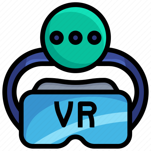 More, vr, glasses, virtual, reality, augmented, electronic icon - Download on Iconfinder