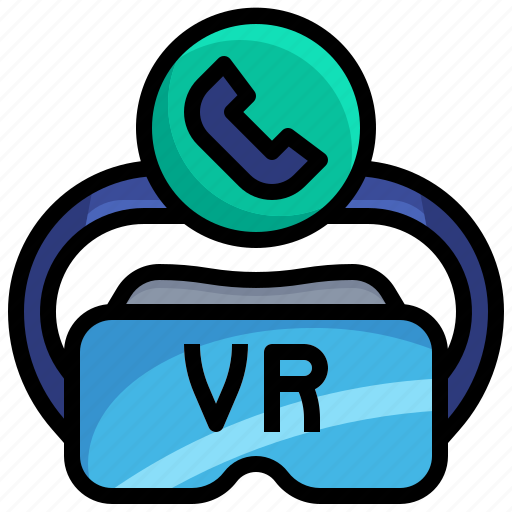 Phone, vr, glasses, virtual, reality, augmented, electronic icon - Download on Iconfinder