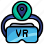 pin, vr, glasses, virtual, reality, augmented, electronic 