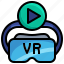 play, vr, glasses, virtual, reality, augmented, electronic 