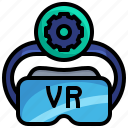 setting, vr, glasses, virtual, reality, augmented, electronic