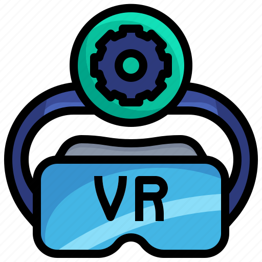 Setting, vr, glasses, virtual, reality, augmented, electronic icon - Download on Iconfinder