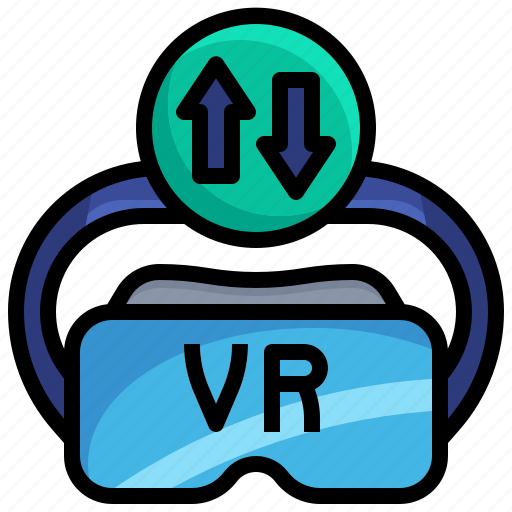 Sync, vr, glasses, virtual, reality, augmented, electronic icon - Download on Iconfinder