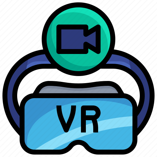 Video, call, vr, glasses, virtual, reality, augmented icon - Download on Iconfinder