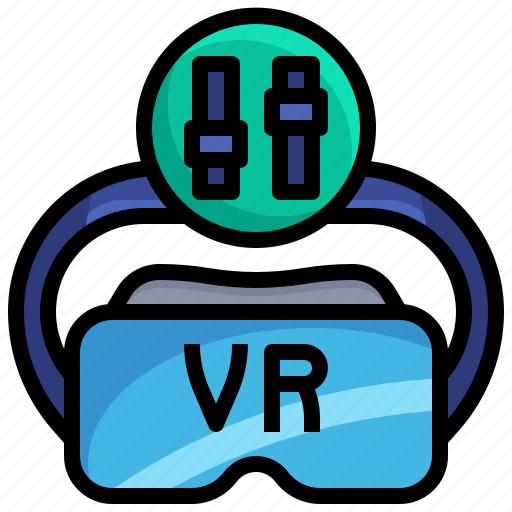 Volume, vr, glasses, virtual, reality, augmented, electronic icon - Download on Iconfinder
