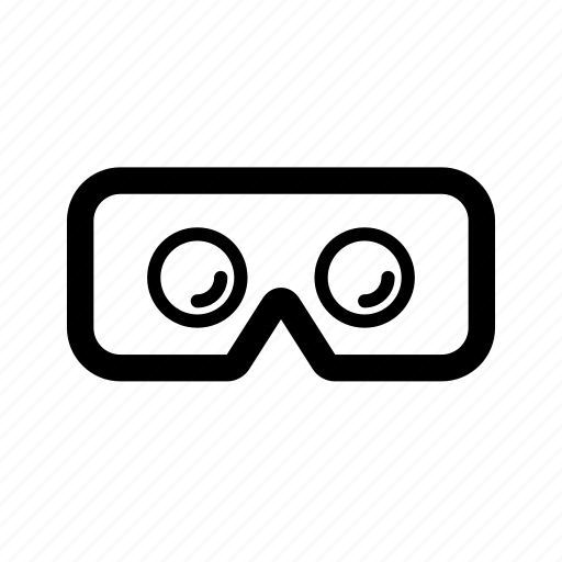 Cardboard, glasses, googles, headset, reality, virtual, vr icon - Download on Iconfinder
