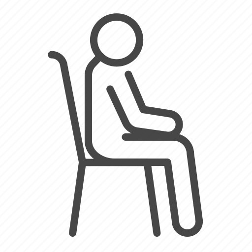 Chair, rest, seat, sit, wait icon - Download on Iconfinder