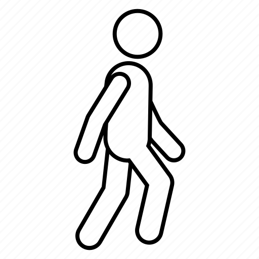 People, walking, posture, walk icon - Download on Iconfinder