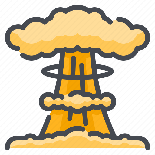 Explosion, bomb, boom, nuclear, war icon - Download on Iconfinder