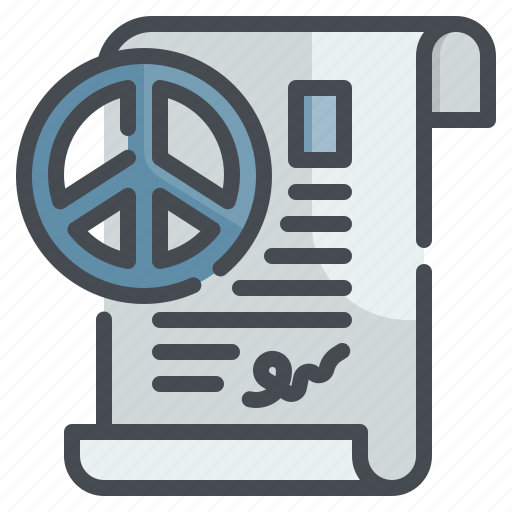 Peace, treaty, diplomacy, agreement, contract icon - Download on Iconfinder