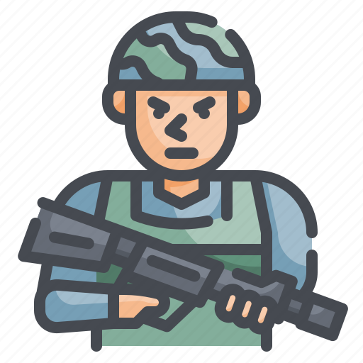 Soldier, veteran, military, army, uniform icon - Download on Iconfinder