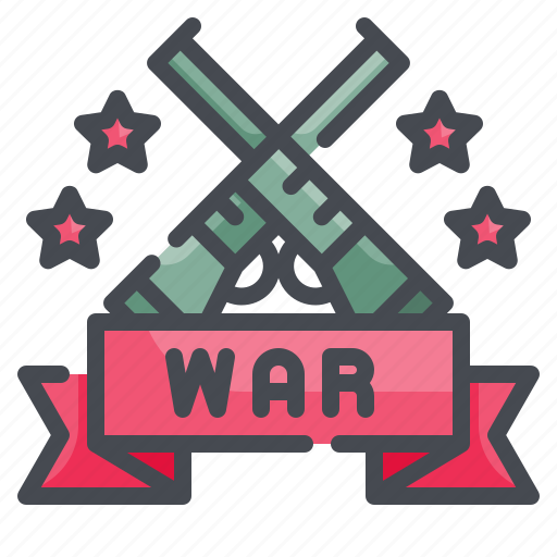 War, fight, weapon, banner, emblem icon - Download on Iconfinder