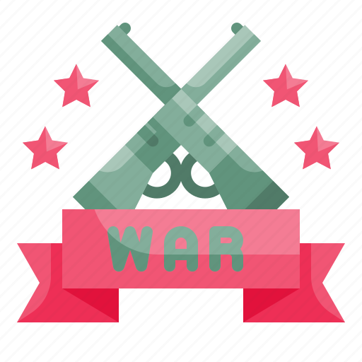 War, fight, weapon, banner, emblem icon - Download on Iconfinder