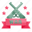 war, fight, weapon, banner, emblem 