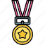 medal, award, education, learning, reward, school, star 