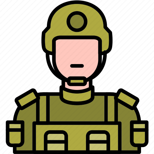Soldier, army, military, personnel, training, us icon - Download on Iconfinder