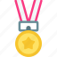 medal, award, education, learning, reward, school, star 